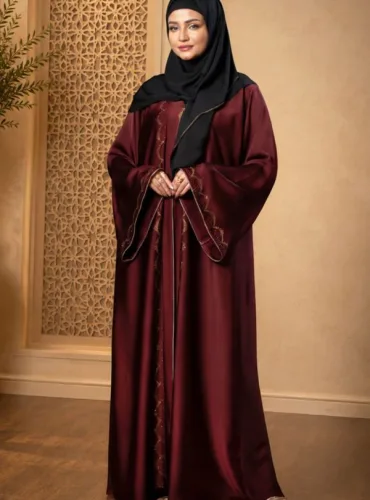 Emerald Grace Satin Inner & Shrug Set
